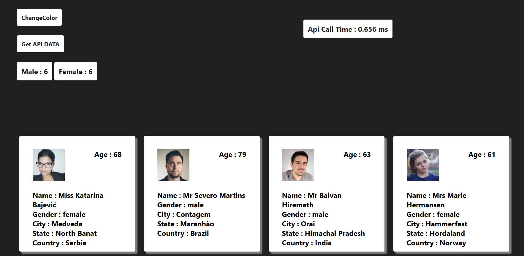 Toggle Button Project